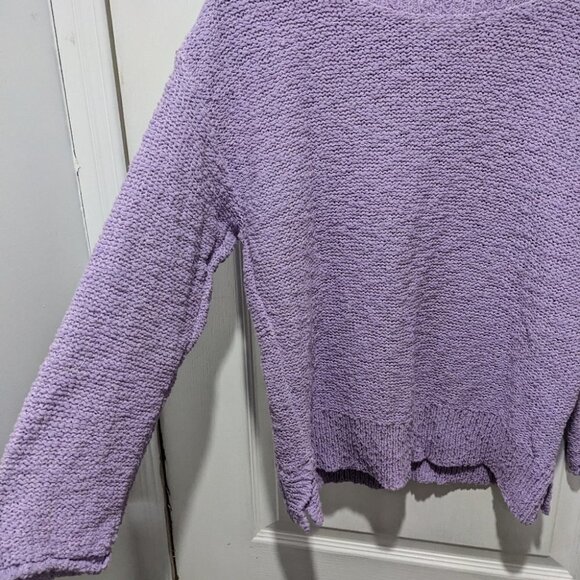 CASLON | Boat Neck Sweater in Lavender - Picture 7 of 8